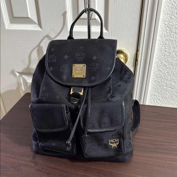 MCM Germany Monogram Backpack - Picture 1 of 11